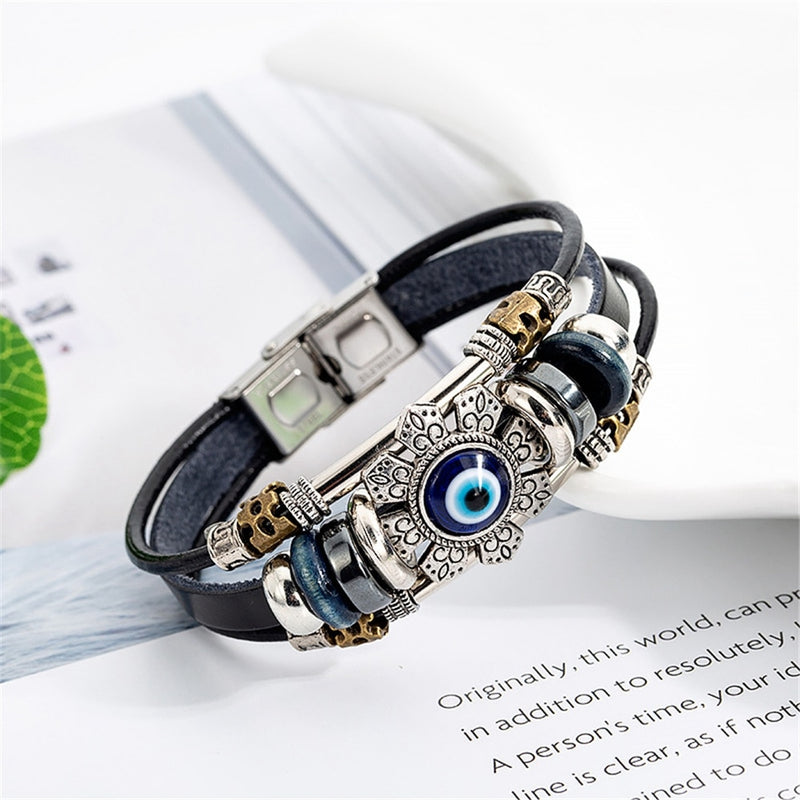 Punk Style Flower Bracelet