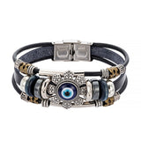 Punk Style Flower Bracelet