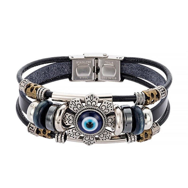 Punk Style Flower Bracelet