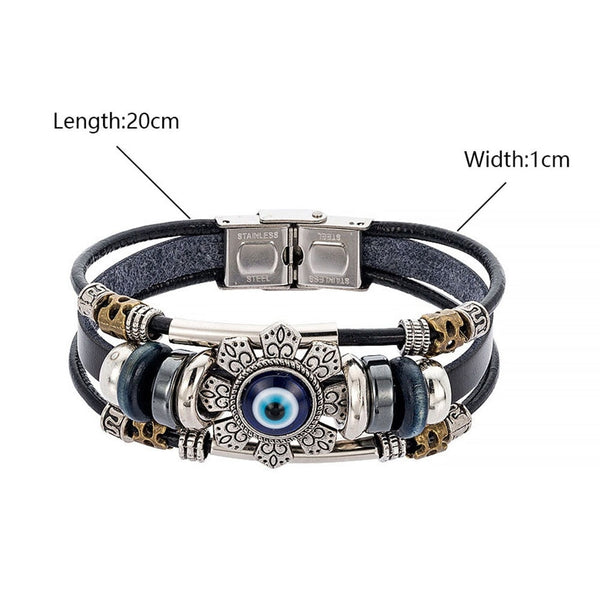 Punk Style Flower Bracelet