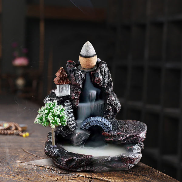 Backflow Waterfall Incense Burner