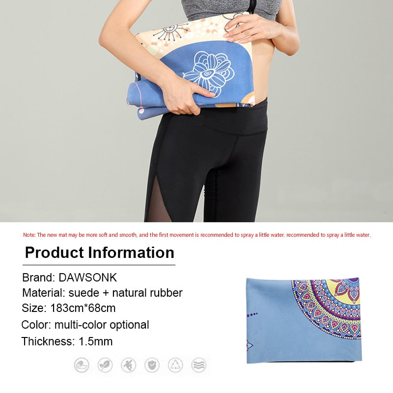 Natural Rubber Yoga Mat