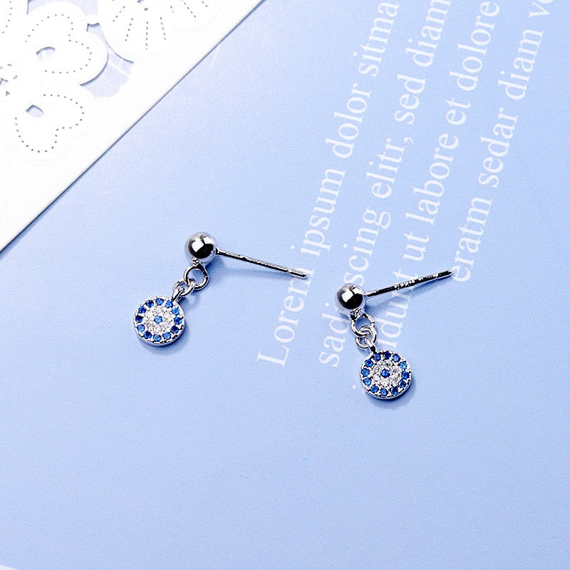 Vintage Evil Eye Earrings