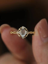 Natural Moonstone Ring