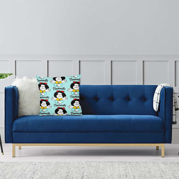 Namaste Throw Pillow