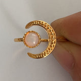 Female Small Moonstone Ring