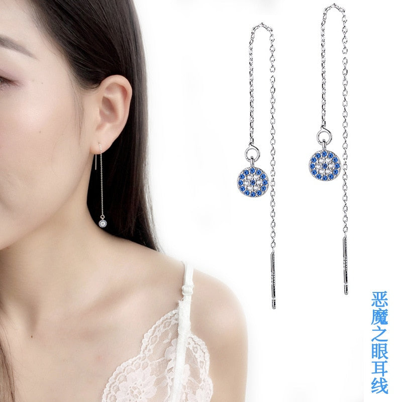 Vintage Evil Eye Earrings