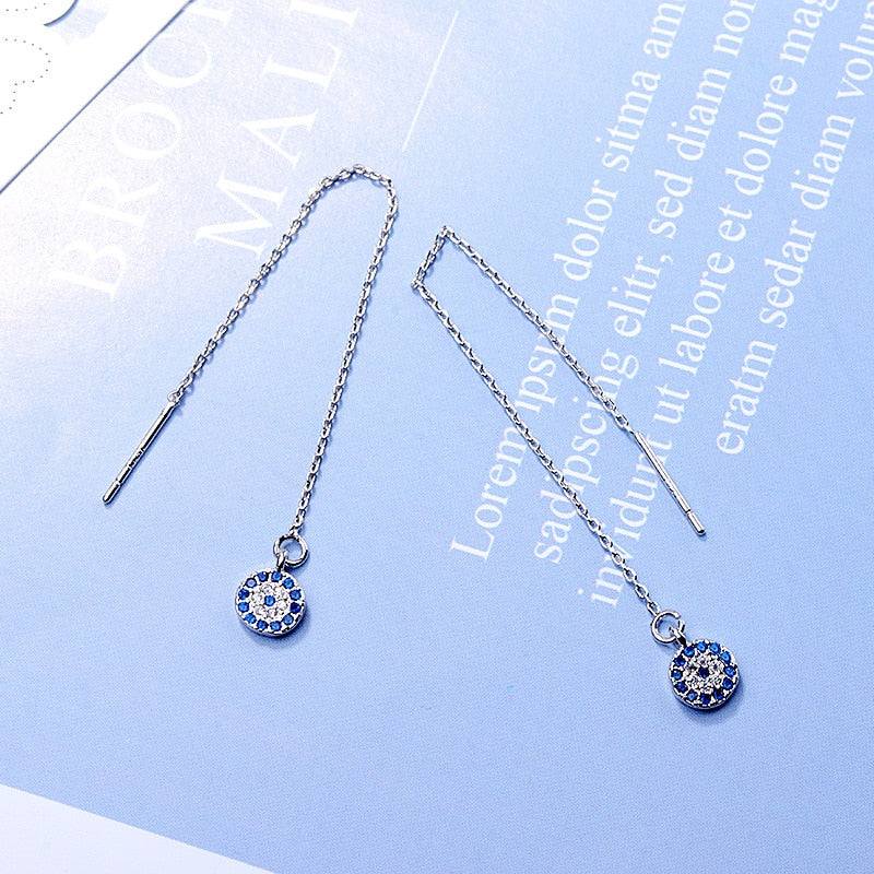 Vintage Evil Eye Earrings